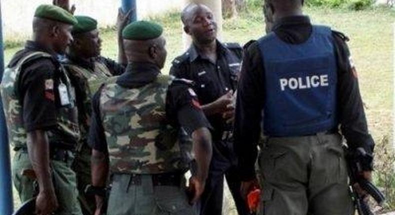 Nigerian Police officers (Vanguard)