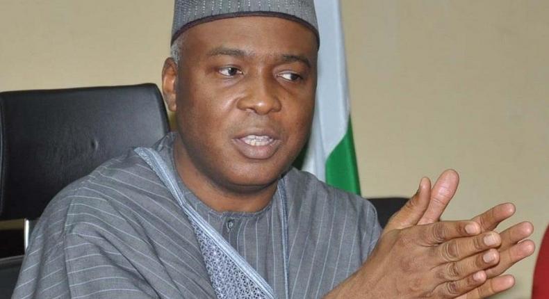 Former Senate President, Dr Bukola Saraki. 