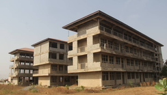 E-block project left to rot in the bush at Ashaiman