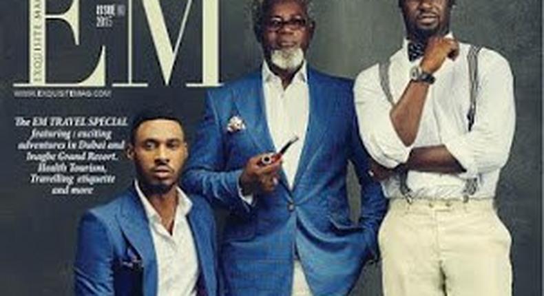 Victor Olaotan, Chris Attoh and Chris Okagbue cover Exquisite Magazine