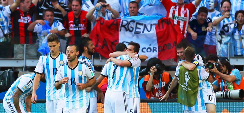 Argentyna piątym zespołem w 1/8 finału mundialu w Brazylii