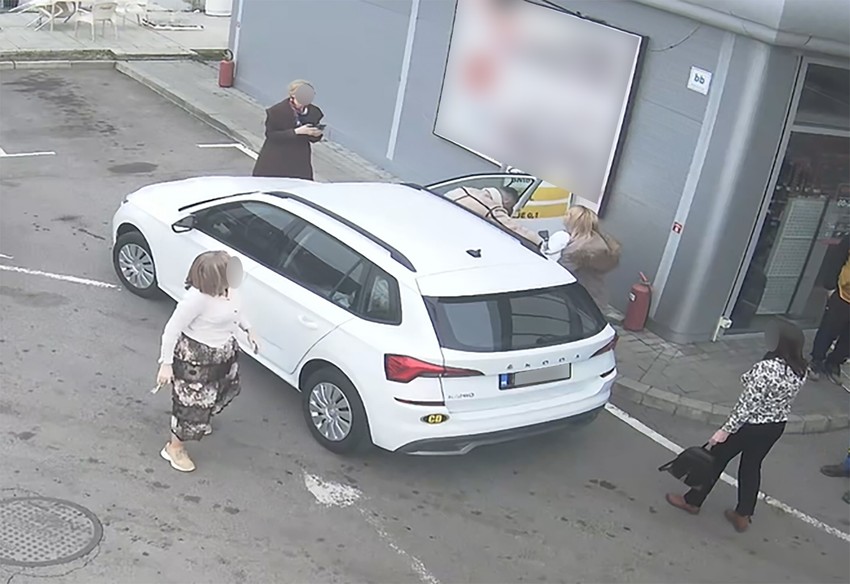 Incident na benzinskoj pumpi snimile su sigurnosne kamere