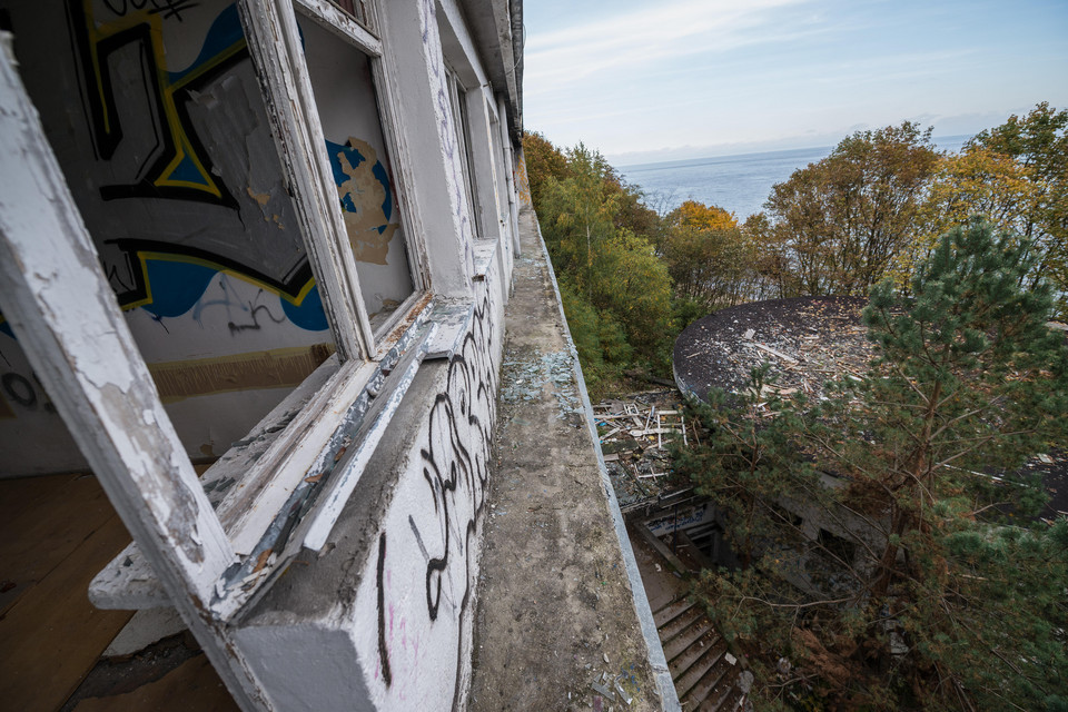 Opuszczone sanatorium "Zdrowie" w Gdyni Orłowie