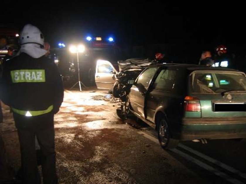 Masakra na drodze pod Krakowem. FOTO