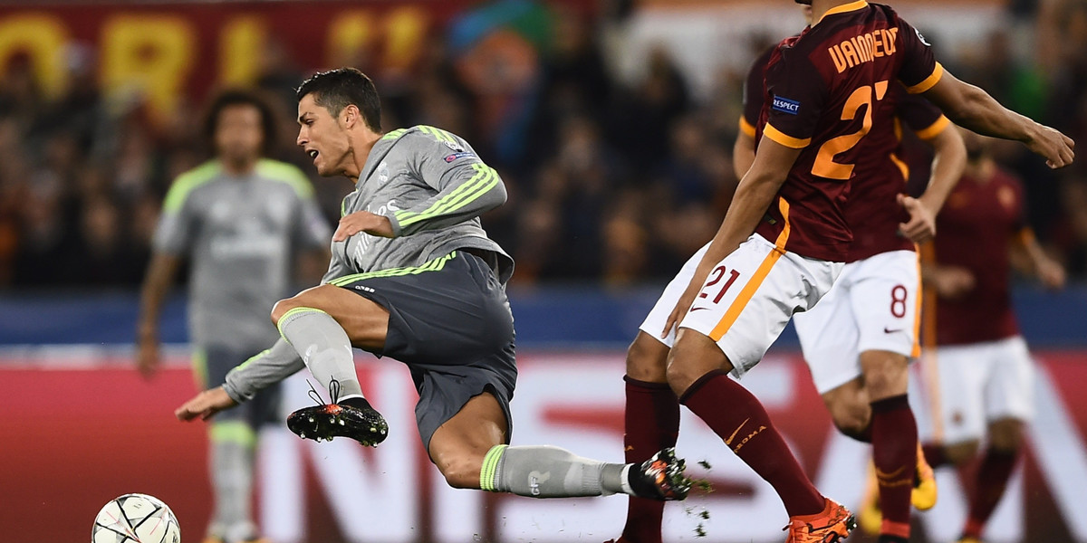 AS Roma przegrała z Realem Madryt 0:2