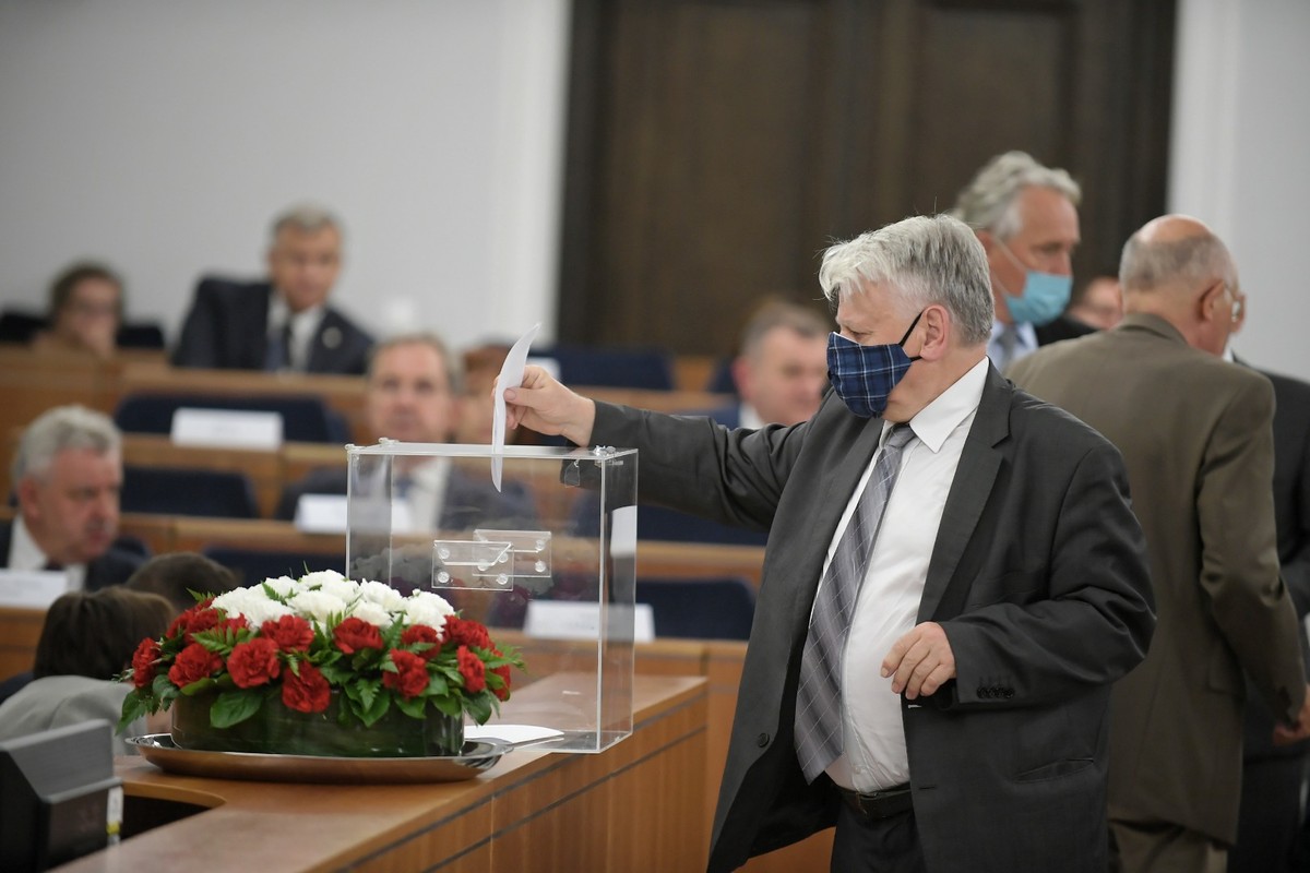 Bogdan Borusewicz w Senacie