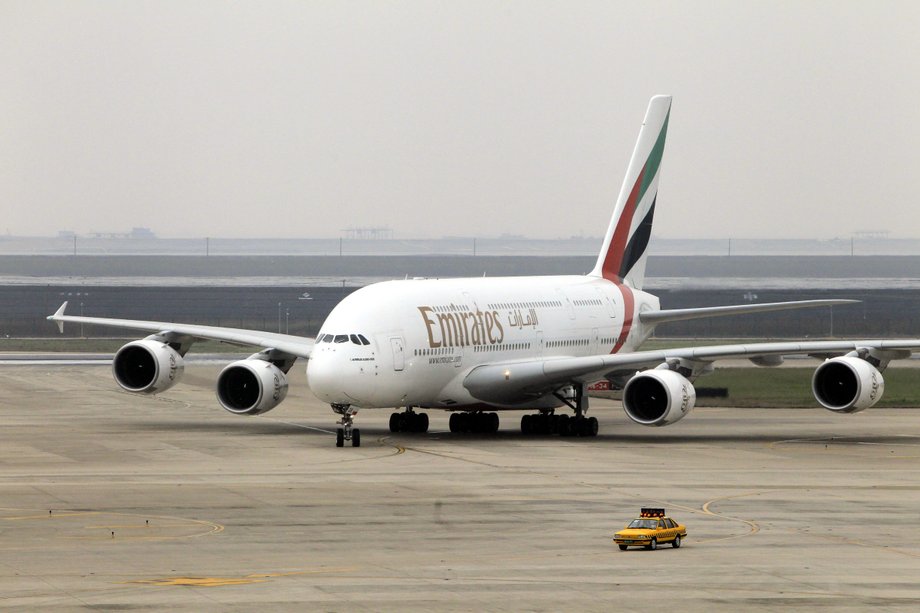 Emirates dysponują flotą 100 Airbusów A380