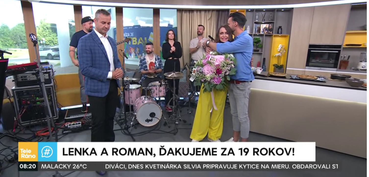Posledné Teleráno Šóošovej a Juraška bolo nabité emóciami.