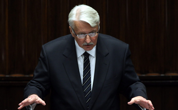 Waszczykowski w "FAZ": Polska wspiera UE, ale nie chce superpaństwa