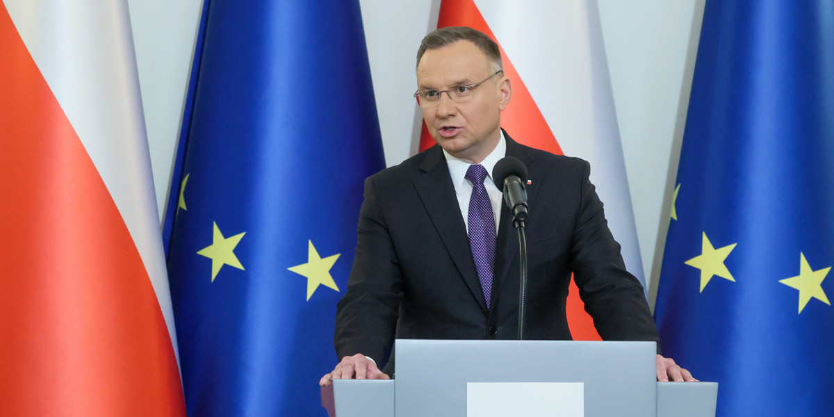 Andrzej Duda przekonuje, że "ustaw dobrych dla Polski i Polaków na pewno nie będzie wetować"
