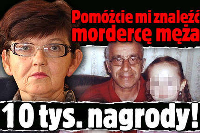 Pomóżcie mi znaleźć mordercę męża. 10 tys. zł nagrody!