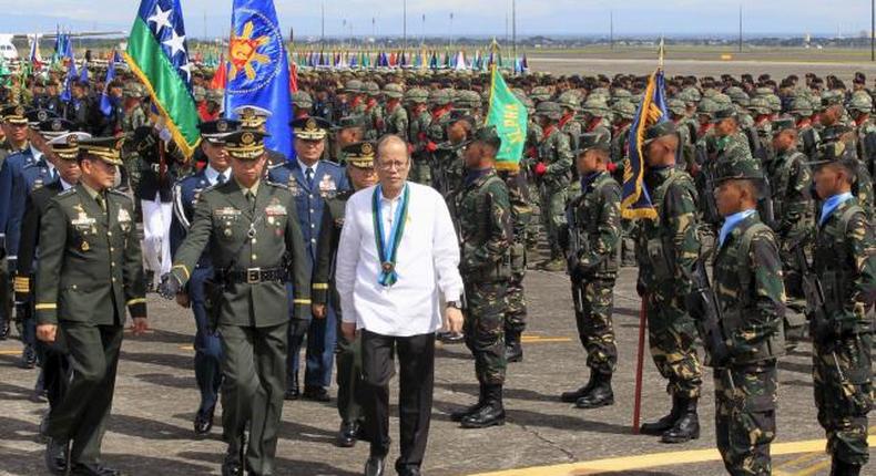 Philippines vows stronger military to back South China Sea claim