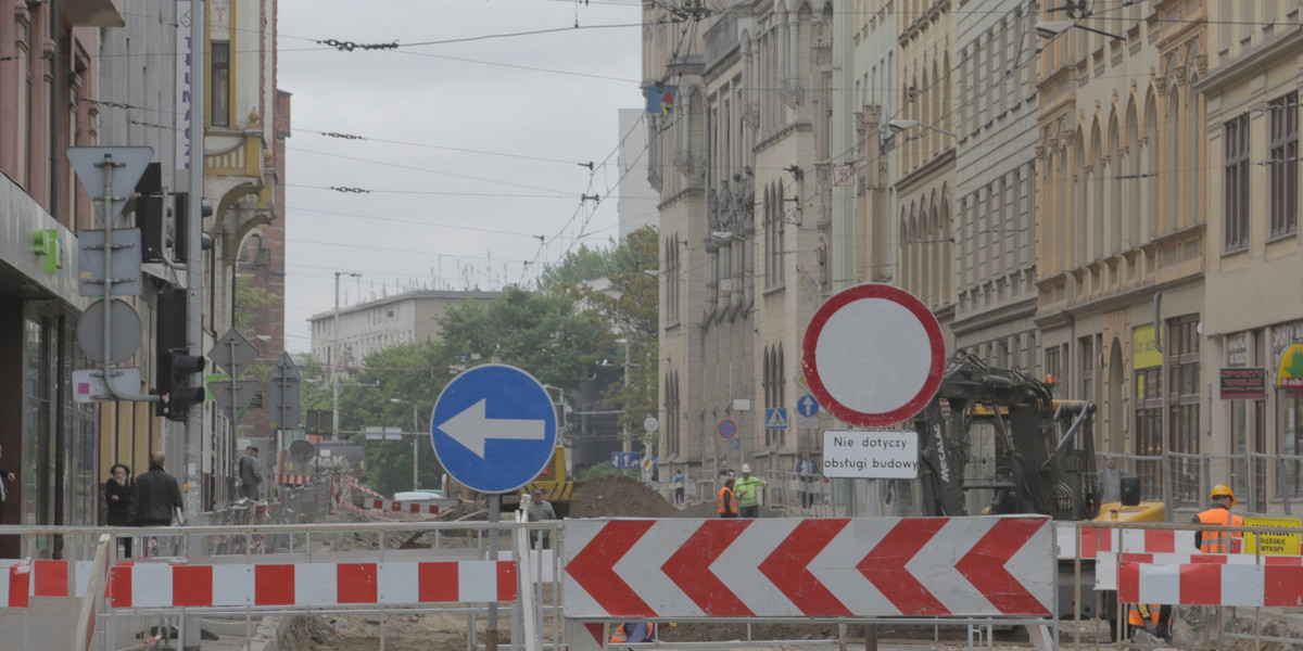 Remont ul. Krupniczej we Wrocławiu