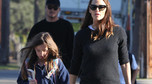 Jennifer Garner z córką wracają ze szkoły