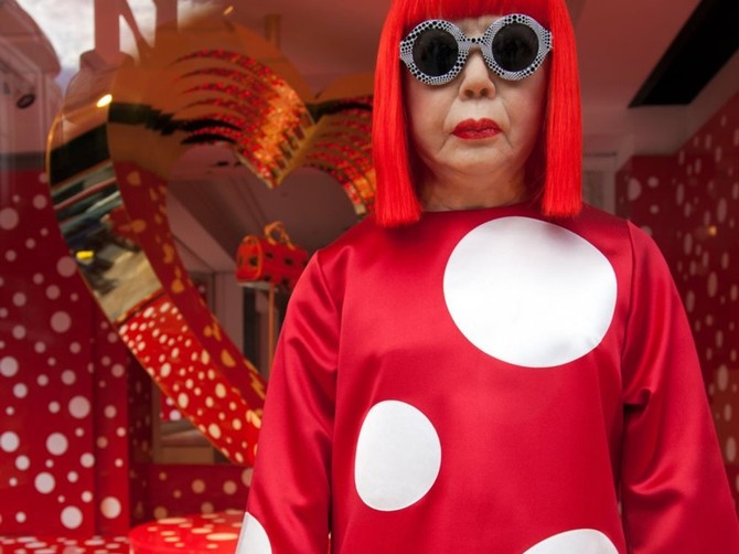 Ekscentrična umetnica Jajoi Kusama