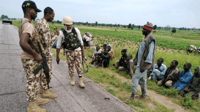 Mass surrender rocks Boko Haram camps as scores of insurgents lay down arms. (NAN)