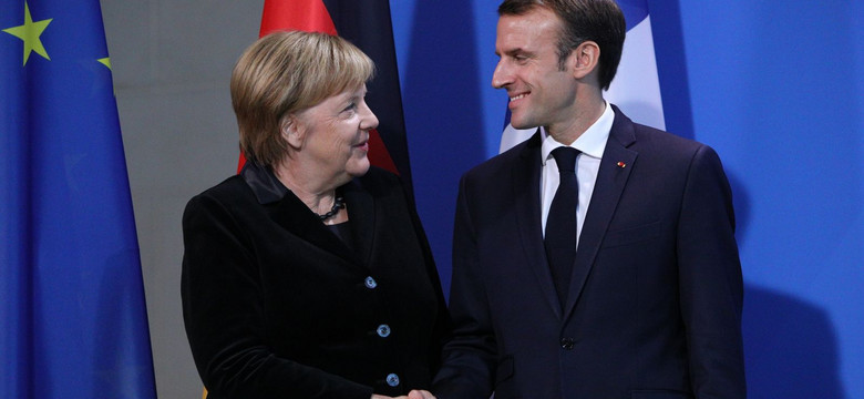 Spotkanie Macrona z Merkel. "Der Spiegel": Francuski prezydent zaoferował Niemcom małżeństwo