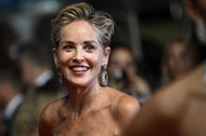 Sharon Stone podczas 75. edycji festiwalu w Cannes, maj 2022 r.