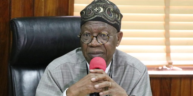 The Minister of Information and Culture, Alhaji Lai Mohammed (Guardian)