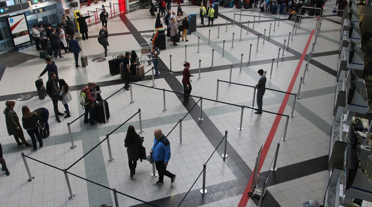 Új látkép a repülőtéren  / Fotó: Budapest Airport