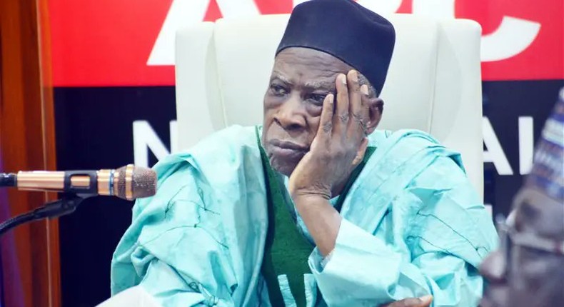 Former National Chairman of the APC, Abdullahi Adamu. [Twitter:@DavidsOffor]