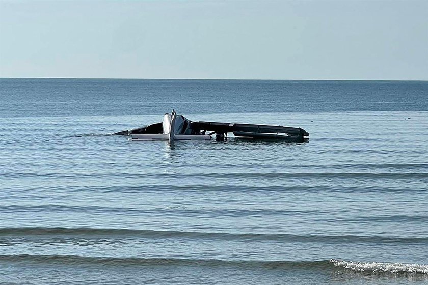 The police plane crashed in Thailand. Everyone died
