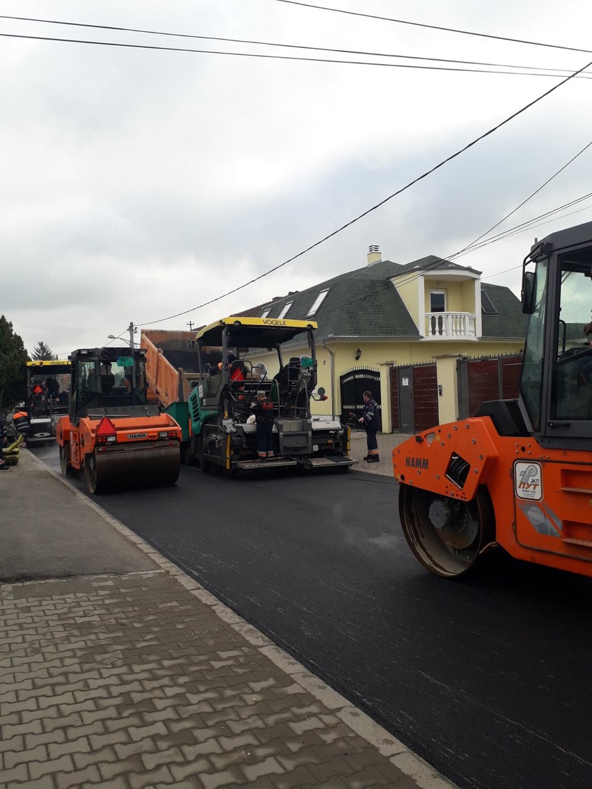 Radovi na uređenju putne infrastrukture u Novom Sadu