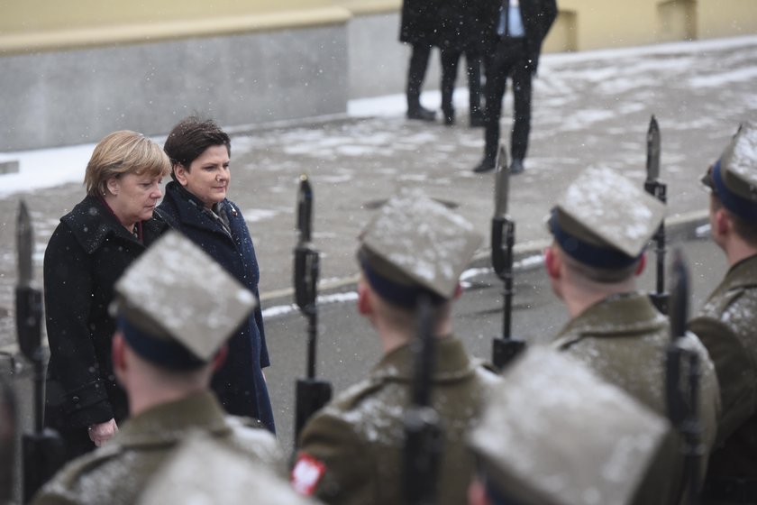 Angela Merkel z wizytą w Polsce