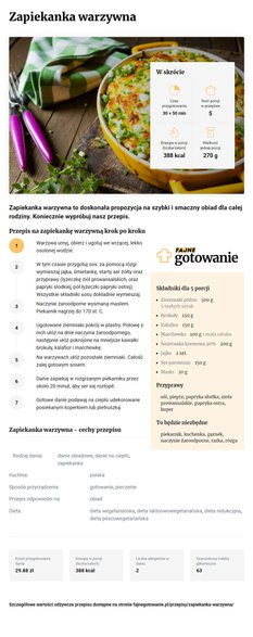 Zapiekanka warzywna