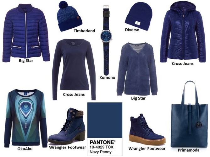 Kolory jesieni i zimy 2017 według Instytutu Pantone