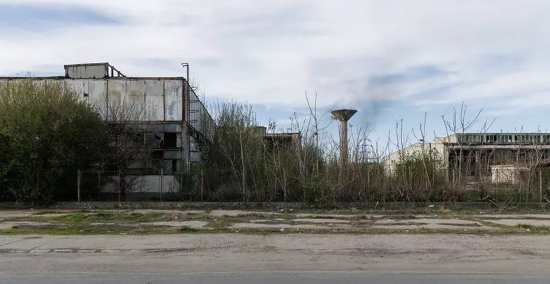 Ruine industriale din Corabia