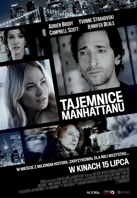 "Tajemnice Manhattanu" - plakat