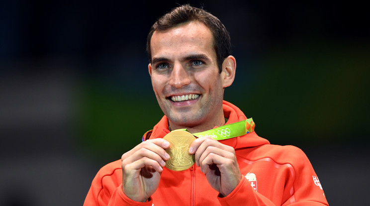 Szilágyi Áron már kétszeres olimpiai bajnok /Fotó: AFP