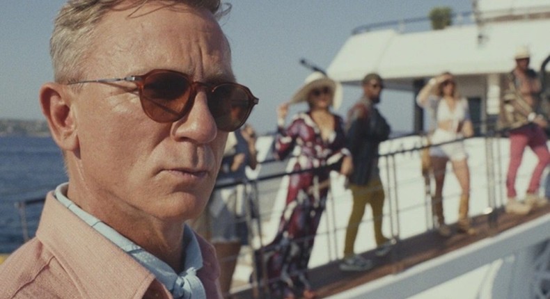 Daniel Craig in Glass Onion: A 'Knives Out' Mystery.