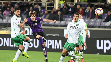 Włochy: ACF Fiorentina przegrała u siebie z Sassuolo Calcio