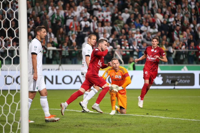 Pilka nozna. Ekstraklasa. Legia Warszawa - Wisla Krakow. 21.10.2018