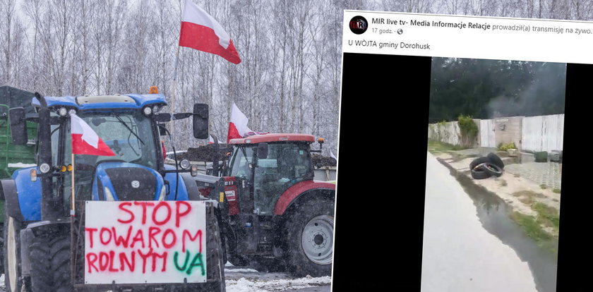 Atak na dom wójta Dorohuska. Doszło do podpalenia opon