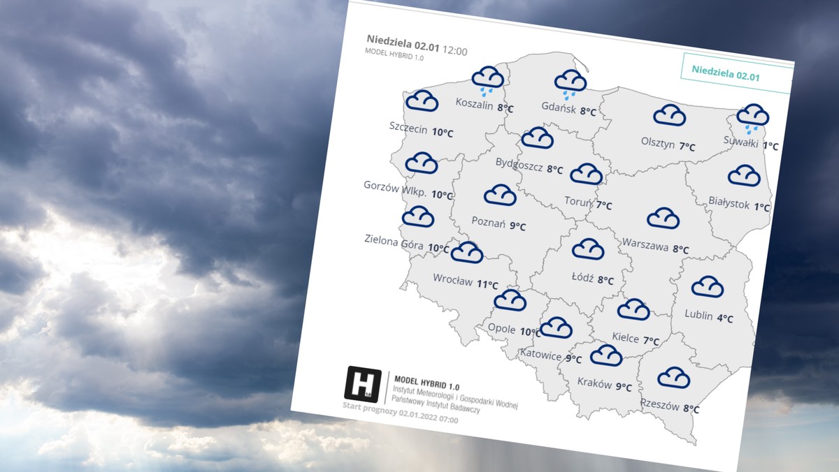 Pogoda. Ciepło i wietrznie. Prognoza pogody na niedzielę