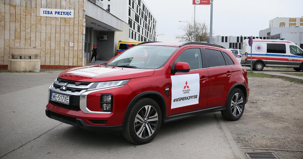 Mitsubishi z pomocą służbie zdrowia