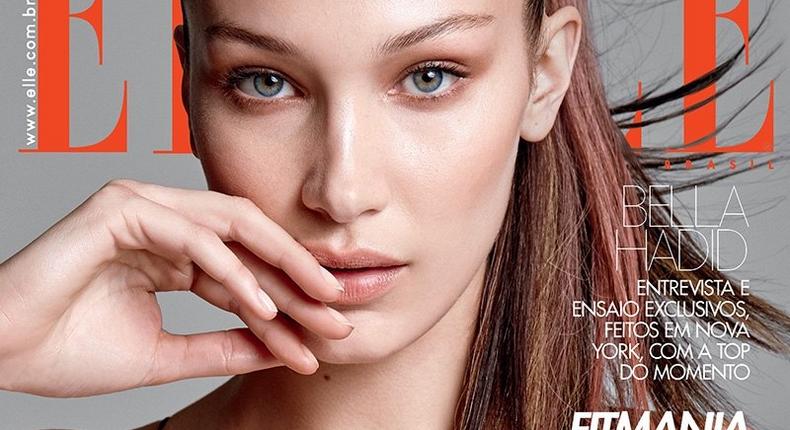 Bella Hadid for ELLE Brazil February 2016 issue