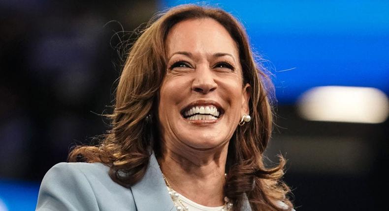 Harris raked in $310 million in July, erasing Trump's cash advantage.ELIJAH NOUVELAGE/Getty Images