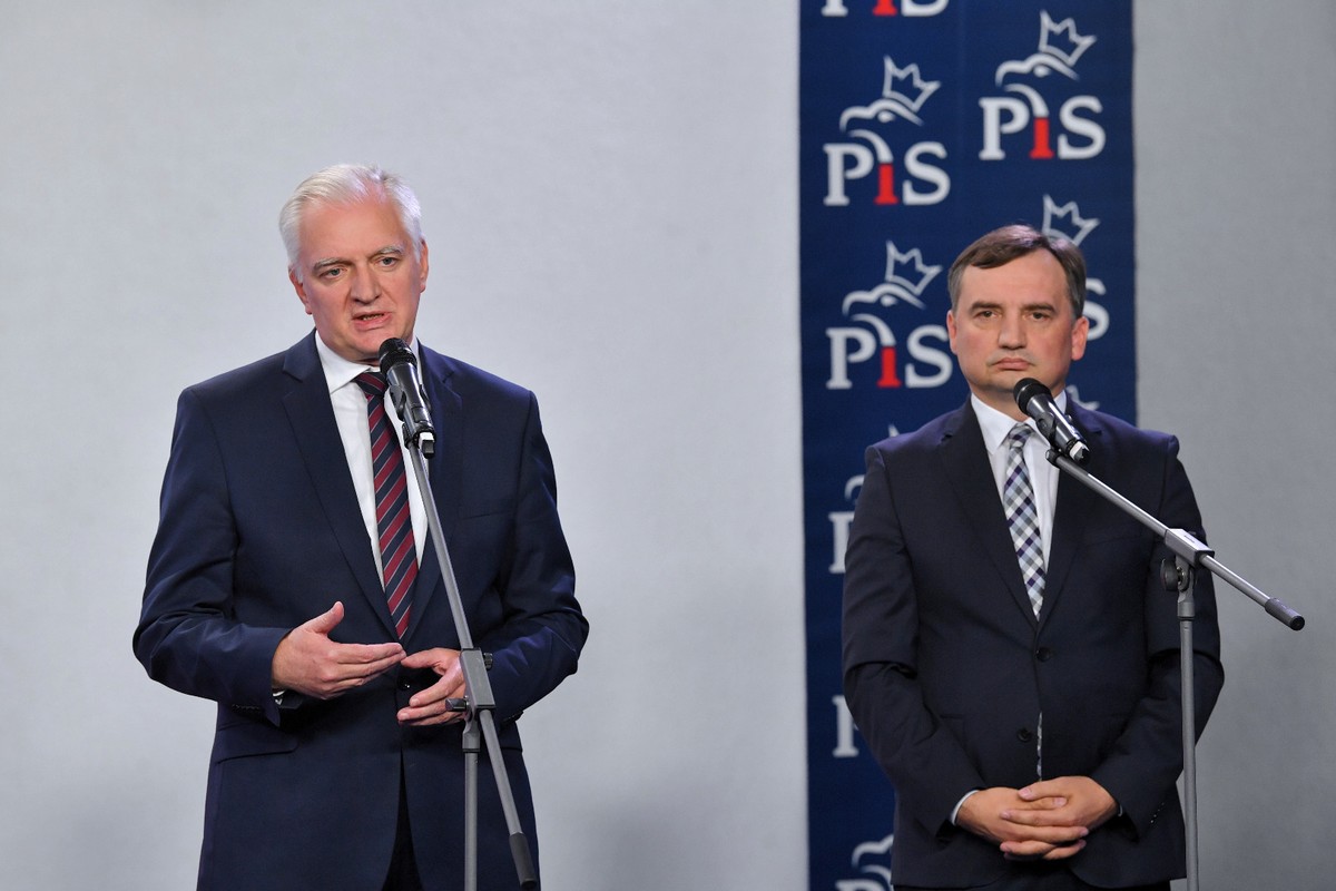 Zbigniew Ziobro i Jarosław Gowin