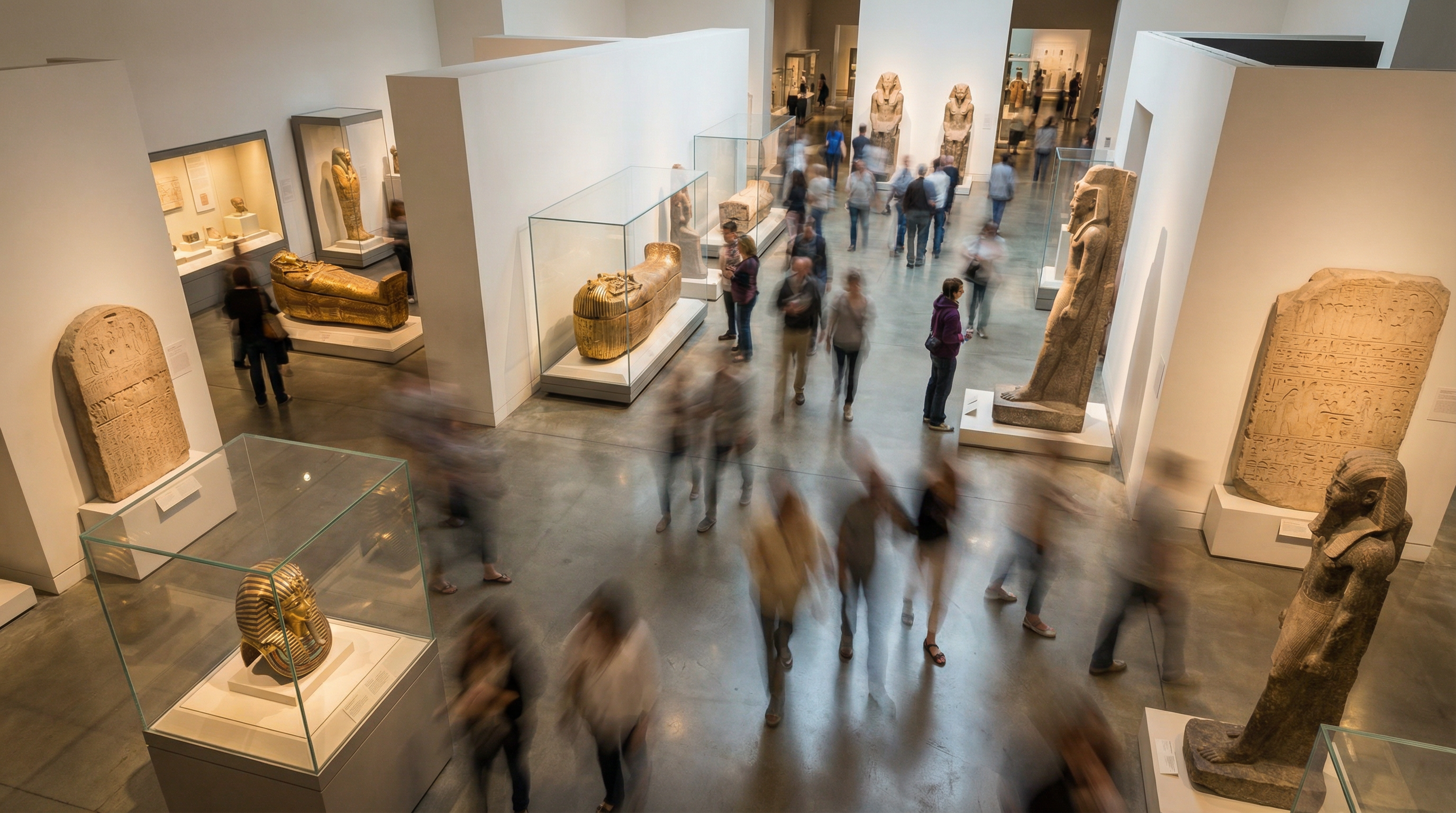 Record al Museo Egizio: 1,27 milioni di visitatori nonostante i lavori