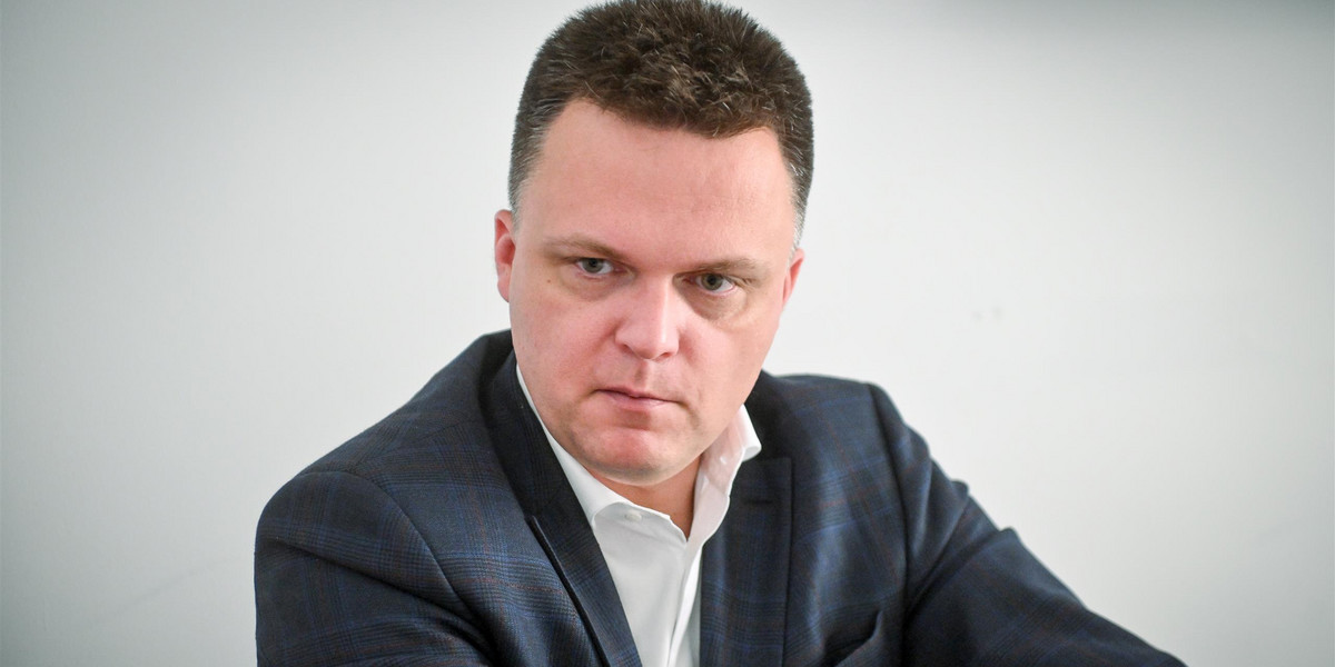 Szymon Hołownia będzie musiał zmierzyć się w trakcie wyborów z ludźmi z partii Polska 2050.