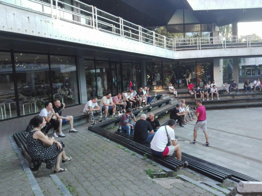 Okupljanje u Valjevu