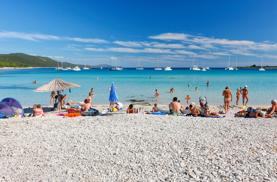 Sakarun plaža u Hrvatskoj