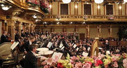 Koncert Noworoczny z Wiednia. Klasyczna muzyka w pięknych wnętrzach