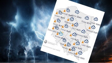Będzie lało. IMGW ostrzega przed burzami