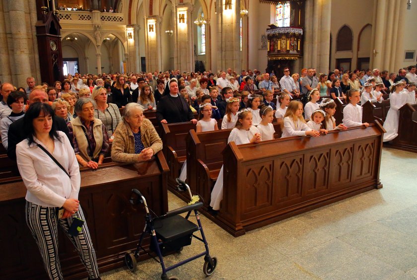 Obchody Bożego Ciała w Łodzi. Liczne procesje na ulicach