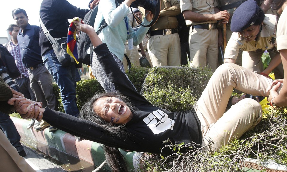 INDIA TIBETAN UPRISING DAY	 (Tibetan activists in India)